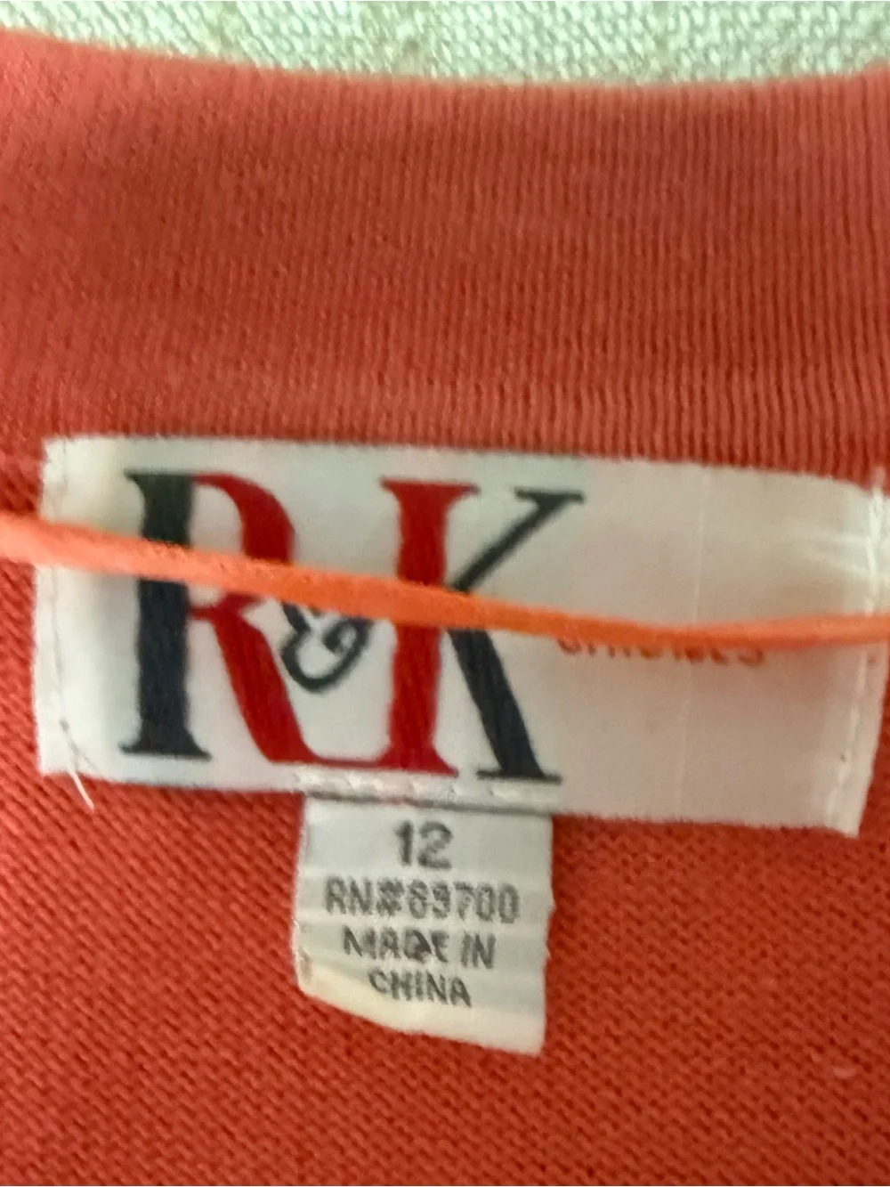 R&K Dress Matching Belt & Bolero Cardigan Size 12 Tangerine Multicolor Dress 😍
